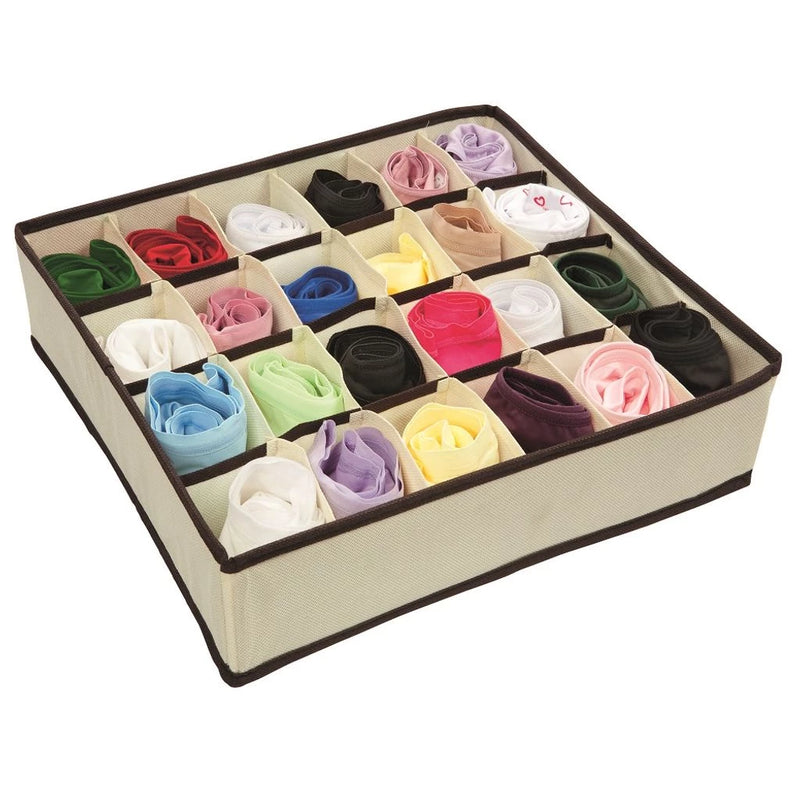 Organizador de Gavetas para Calcinha/Cueca para 24 Peças